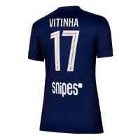 Stroje piłkarskie Paris Saint-Germain Vitinha #17 Koszulka Podstawowej dla damskie 2025-26 Krótki Rękaw